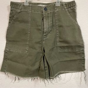 Like new Habitual cut off high-wasted shorts, size 26.